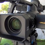 panasonic AG-HVX200 camcorder front view
