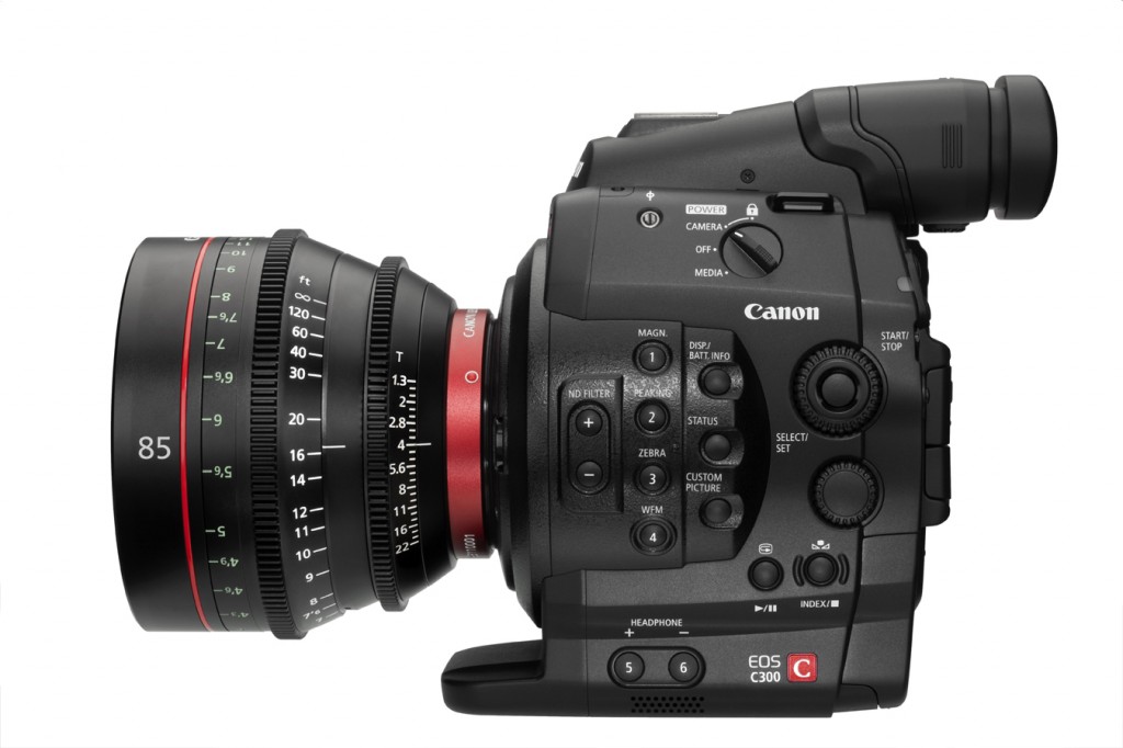 canon EOS C300 digital cinema camera